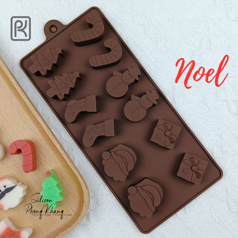 Khuôn silicon noel