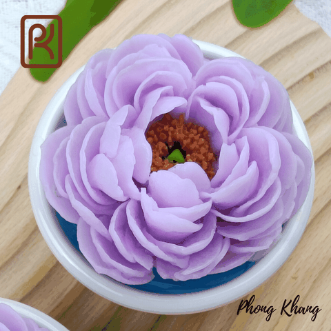 Khuôn silicon 4d hoa mẫu đơn