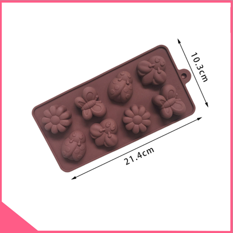 Khuôn silicon làm rau câu con ong