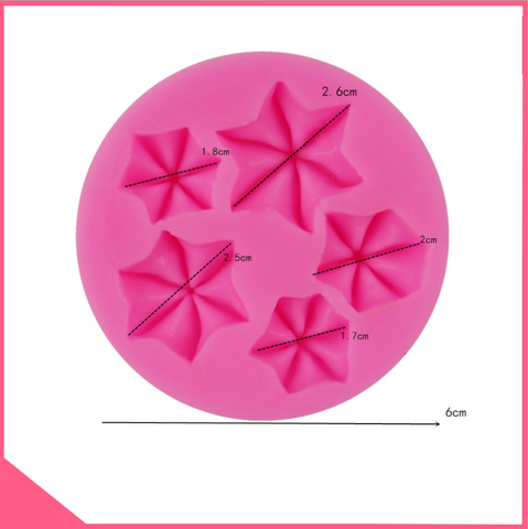 Khuôn silicon 4d làm rau câu hình bánh quy