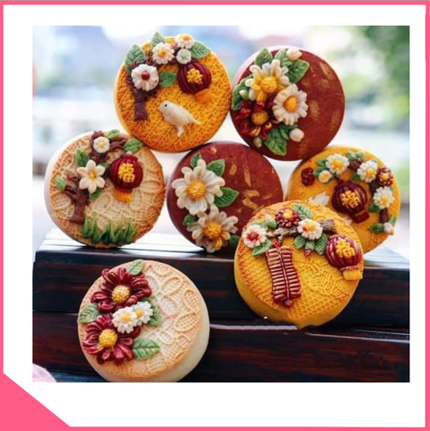 Khuôn silicon 3d làm trung thu hiện đại hoa kiểu