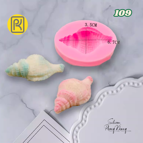 Khuôn silicon sò ốc