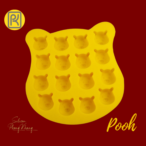 Khuôn silicon gấu pooh