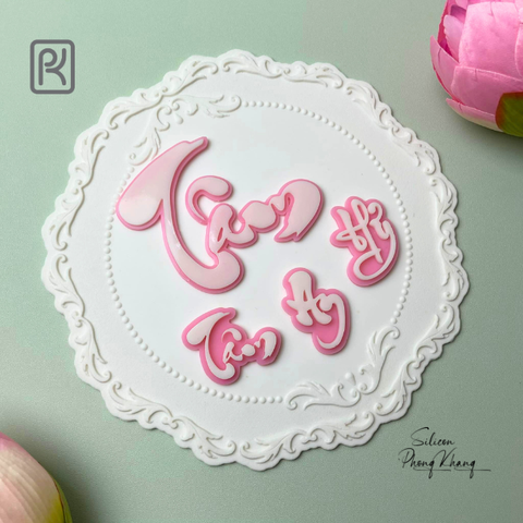 Khuôn silicon chữ an nhỏ