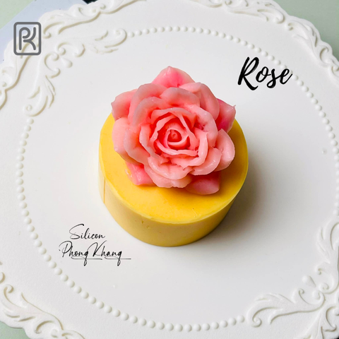 Khuôn silicon hoa hồng