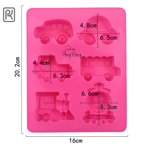Khuôn silicon chiếc xe Bob