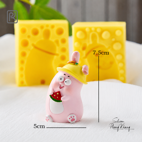 Khuôn silicon hình thỏ