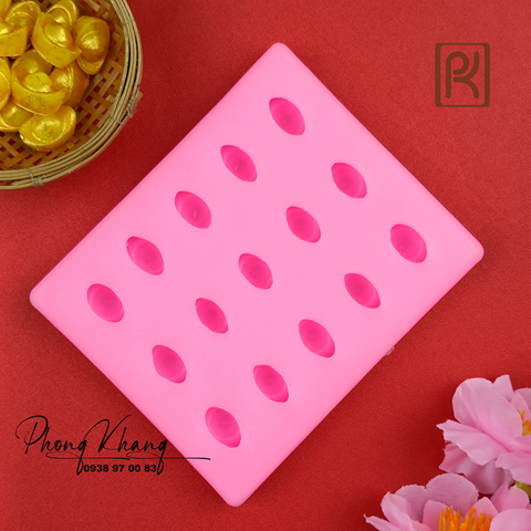 Khuôn silicon làm rau câu hình thỏi vàng nhí