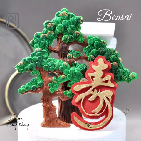 Khuôn silicon cây bonsai nhỏ