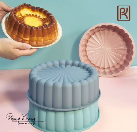 Khuôn silicon làm cốt bánh size 18cm