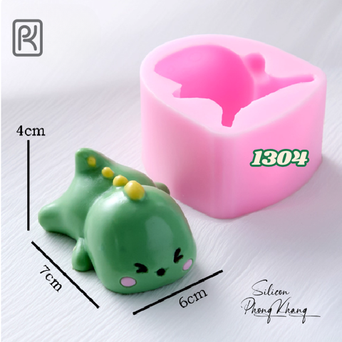 Khuôn silicon khủng long nhỏ