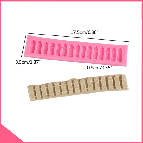 Khuôn silicon 3d hàng rào