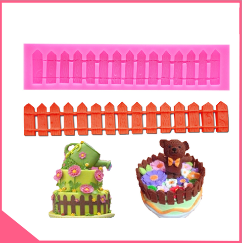 Khuôn silicon 3d hàng rào