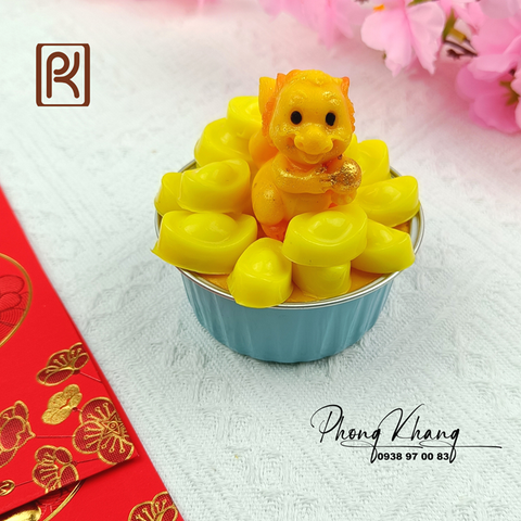 Khuôn silicon làm rau câu hình con rồng