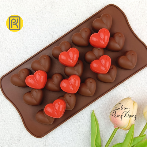 Khuôn silicon trái tim