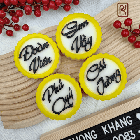 Khuôn PP đoàn viên, sum vầy, phú quý,cát tường