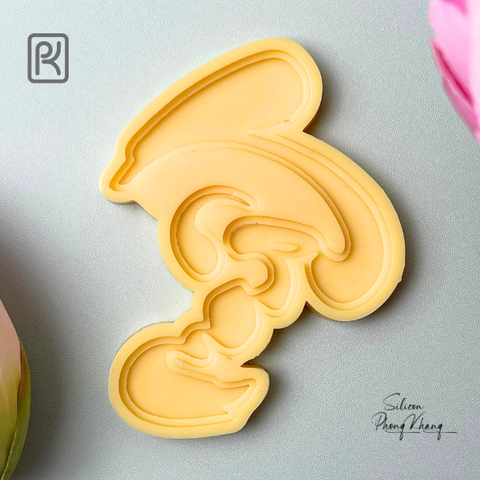 Khuôn silicon chữ tâm lớn