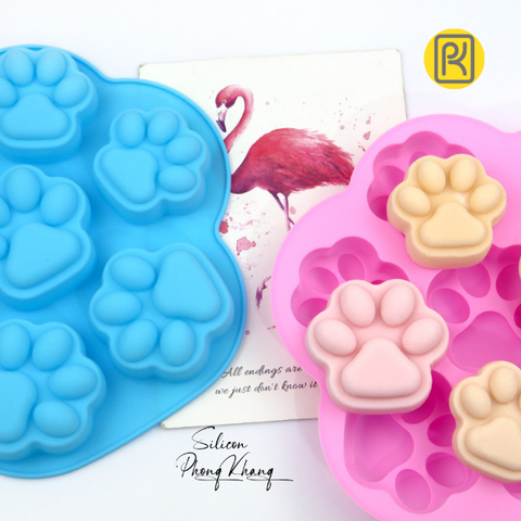 Khuôn silicon chân chó tròn