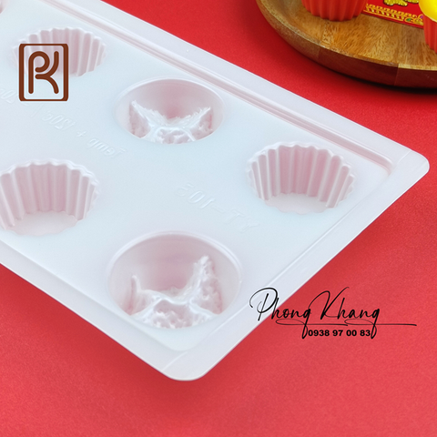 Khuôn nhựa PP làm rau câu bánh phát tài