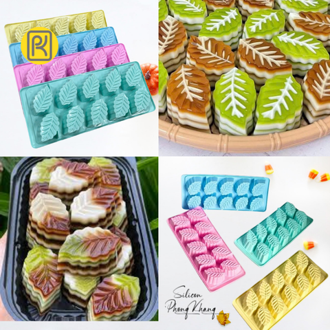 Khuôn rau câu chiếc lá