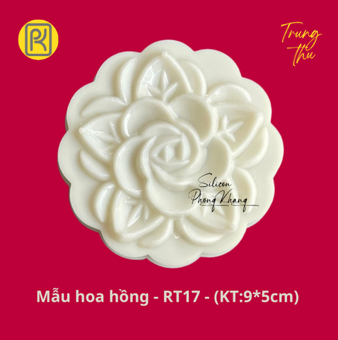 Khuôn rau câu hoa hồng