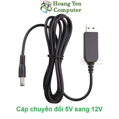 Cáp Chuyển Đổi  5V sang 12V, 5V sang 9V (Dùng cho modem Wifi )