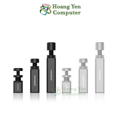 Trụ Chống Card COOLMOON GH Có Đế Hít Nam Châm, Tùy Chỉnh Độ Cao - Chống Cong Main / Chống Xệ VGA - Hoàng Yến Computer