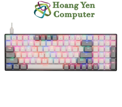 Bàn Phím Cơ E-Dra EK396 Đèn Led RGB (HUANO Switch) - BH 2 Năm Chính Hãng - Hoàng Yến Computer