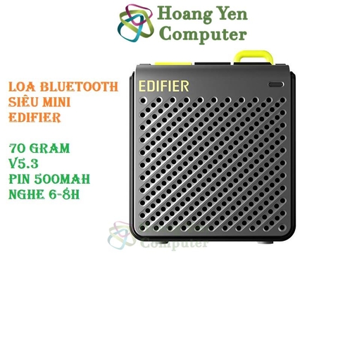 Loa Bluetooth Mini Edifier M0 V5.3 - Pin 500mAh, Sử Dụng 7 8H - Hoàng Yến Computer | Edifier MP85