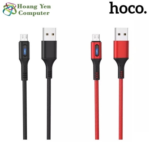 Cáp Sạc Nhanh MICRO USB Hoco U79 Dây Dù Dài 1.2M - BH 6 Tháng 1 đổi 1 (MÀU SẮC NGẪU NHIÊN)