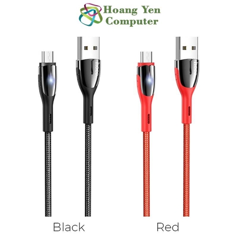 Cáp Sạc MICRO USB Hoco U89 Cho Android Dây Dù 1.2M - BH 1 Năm Chính Hãng (MÀU SẮC NGẪU NHIÊN)