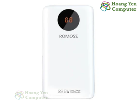 [ROMOSS PSW10-172] Pin Dự Phòng SW10PF 10000mAh 22.5W QC+PD - BH 12 Tháng - Hoàng Yến Computer