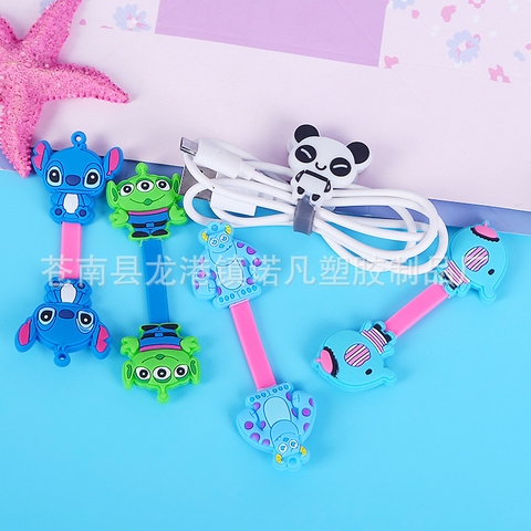 Dây quấn cáp sạc tai nghe Hình Thú siêu kute