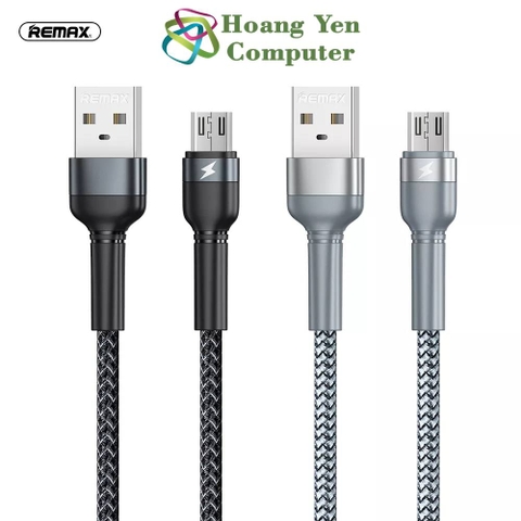 Cáp Sạc Nhanh MICRO USB Remax RC-124M (Dây Dù Chông Đứt cho ANDROID Dài 1M) - BH 3 tháng 1 đổi 1 (MÀU SẮC NGẪU NHIÊN)