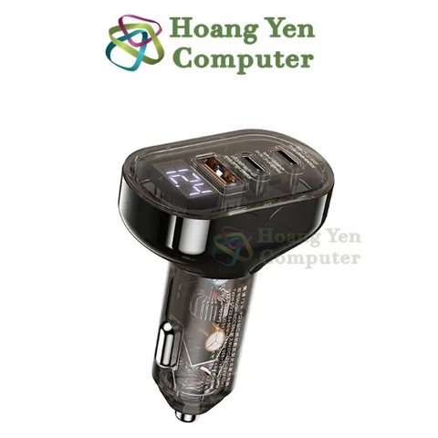 Tẩu Sạc Ô Tô Remax RCC351 – Công Suất 72W, Sạc Nhanh PD+QC – BH 12 Tháng  – Hoàng Yến Computer