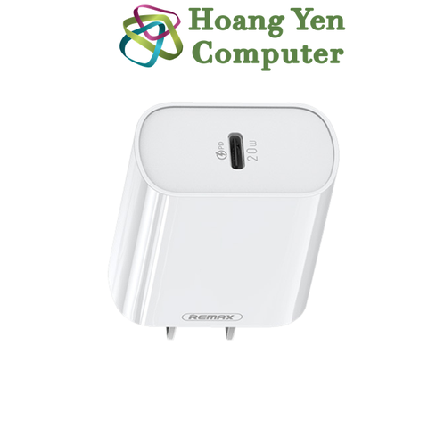 Cốc Sạc Nhanh 20W Type C Remax RP-U70 (Sạc Nhanh PD20W, QC3.0 18W) - BH Chính Hãng 6 Tháng - Hoàng Yến Computer