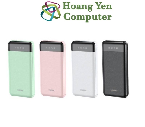 Sạc Dự Phòng Remax RPP-195 20000mah (2 Cổng Sạc Vào - 2 Cổng Sạc Ra) - BH 12 Tháng Chính Hãng - Hoàng Yến Computer