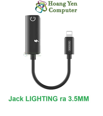 Jack Chuyển Âm Thanh Lighting ra 3.5mm Sendem A14 - BH 1 Đổi 1 - Hoàng Yến Computer