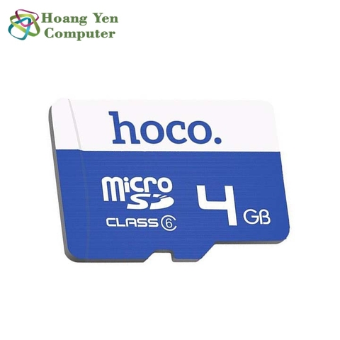 Thẻ Nhớ MICRO SD 4GB Hoco Class 6 15MB/S Chống Nước - BH 5 Năm