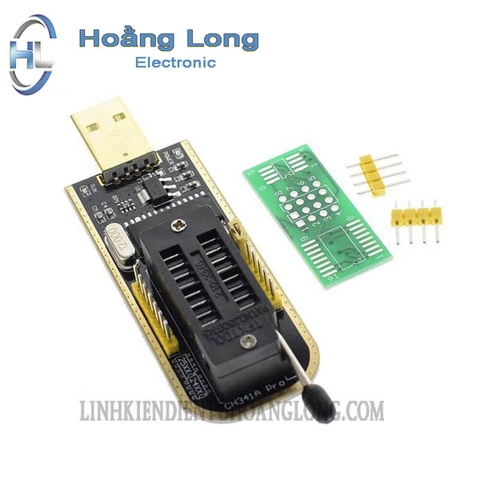 Mạch Nạp ROM EEPROM Flash SPI CH341A Programmer Nạp Cho 24xx 25xx