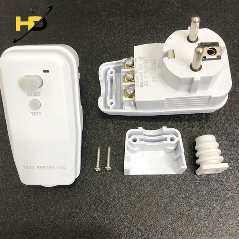 Ổ Cắm Chống Giật 16A 230V Cho Bình Nóng Lạnh, Ổ Cắm Bảo Vệ Rò Điện