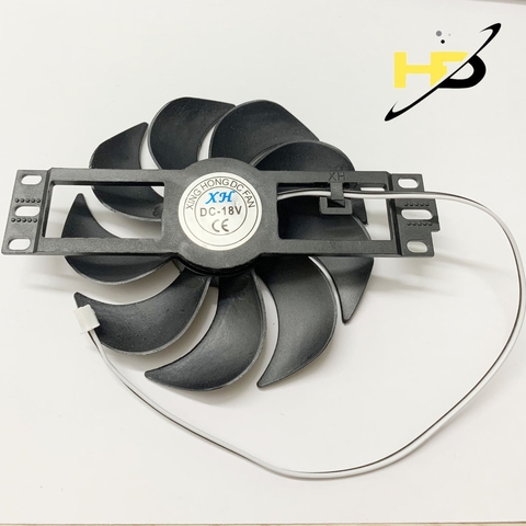 Quạt Gió Tản Nhiệt Bếp Từ 18VDC 9 Cánh Sải Cánh 11cm Loại Tốt