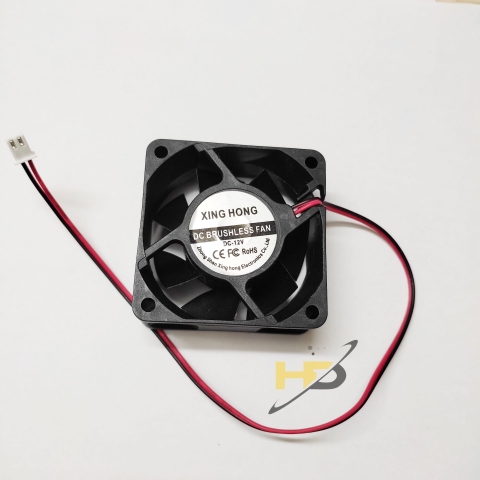 Quạt Tản Nhiệt DC FAN 12V 6x6x2,5cm Tốc Độ Cao