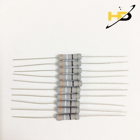 Điện Trở Công Suất 390R 2W 5% Chân Đồng