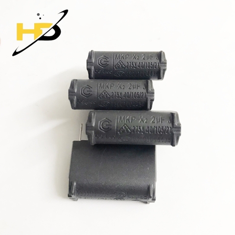 Tụ Bếp Từ MKP-X2 2uF 275VAC 400VDC Dáng Đứng