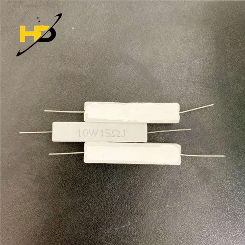 Điện Trở Sứ 15R 10W 5% Dáng Nằm Linh Kiện Mới