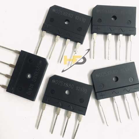 D25XB80 Diode Cầu 25A 1000V DIP-4 Chính Hãng SEP
