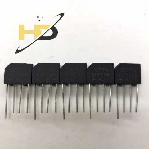 KBP206 Diode Cầu 2A 600V DIP-4 Chính Hãng SEP
