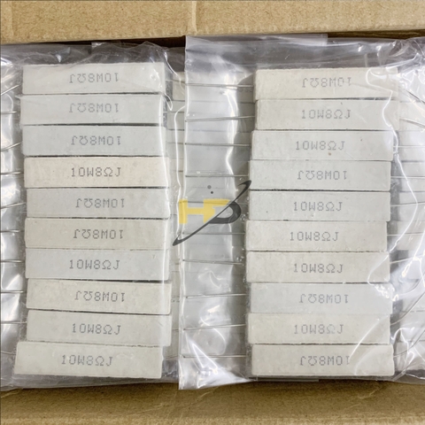 Điện Trở Sứ 10W 8R 5% Chân Cắm