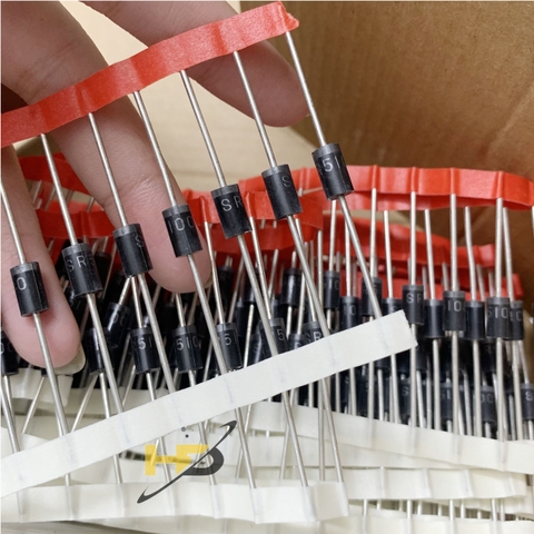 SR5100 Schottky Diode 5A 100V DO-27 DIP Đóng Dây